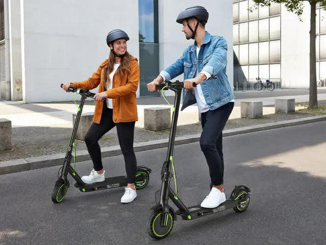 BUNA Classic Electric   Scooter   for   Adults, 350W Motor, 25KM/H, 25 KM Range, 8.5"   Pneumatic   Tires.