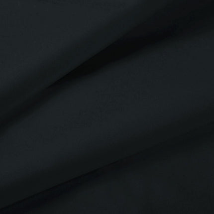 1000TC Ultra Soft King Size Bed Black Flat & Fitted Sheet Set.