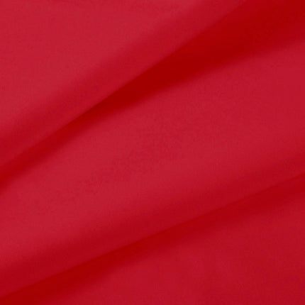 1000TC Ultra Soft Fitted Sheet & 2 Pillowcases Set - Queen Size Bed - Red.