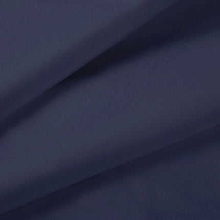 1000TC Ultra Soft Queen Size Bed Midnight Blue Flat & Fitted Sheet Set.