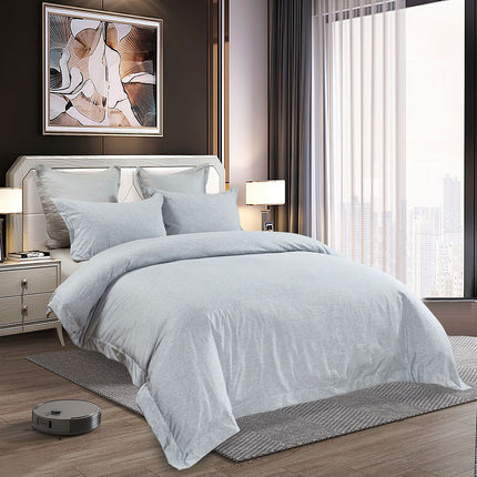 Tailored Super Soft Quilt Cover Set - Super King Size.
