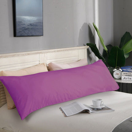 1000TC Premium Ultra Soft Body Pillowcase - Purple.