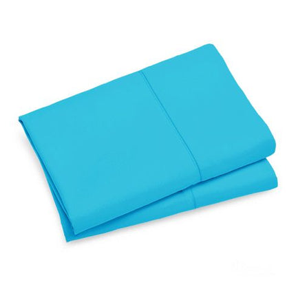 1000TC Premium Ultra Soft King size Pillowcases 2-Pack - Light Blue.