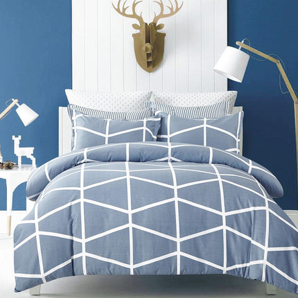 Moreton King Size Duvet Quilt Cover Set.