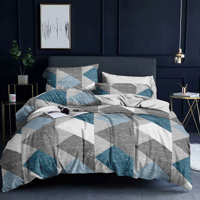 Elliot King Size Duvet Quilt Cover Set.