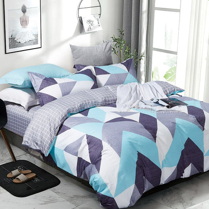 Kian King Size Duvet Quilt Cover Set.