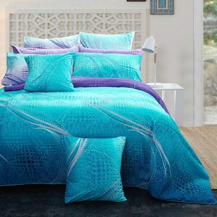 Vitara King Single Size Quilt/Duvet Cover Set.