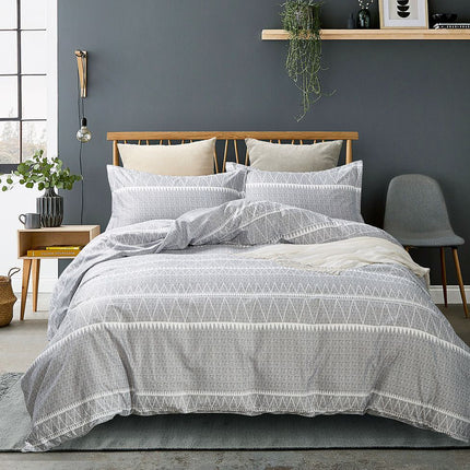 Winslow Queen Size Duvet Quilt Cover Set.