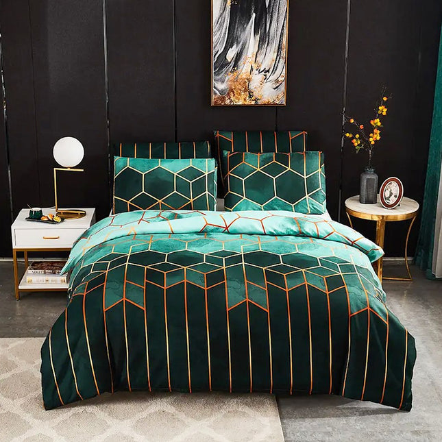 Giverny Quilt Cover Set - Queen Size.