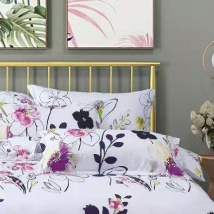 Bloom Super King Size Duvet Quilt Cover Set.