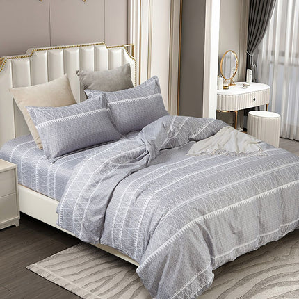 Winslow Super King Size Duvet Quilt Cover Set.