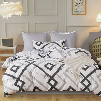 Ashwin Super King Size Quilt/Duvet Cover Set.
