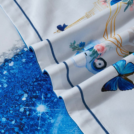 Princess Kids Quilt Cover Set - Double Size.