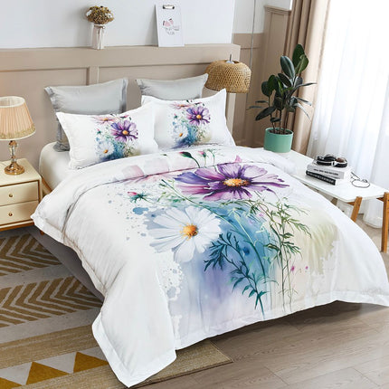 Marrea Floral Quilt Cover Set - King Size.