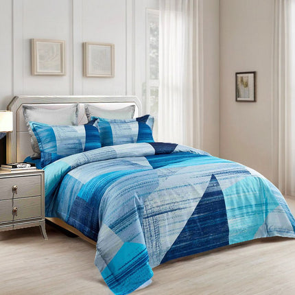 Mondrian Quilt Cover Set - King Size.