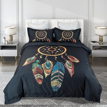 Dream Catcher Quilt Cover Set - Queen Size.