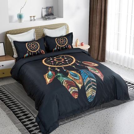 Dream Catcher Quilt Cover Set - Queen Size.