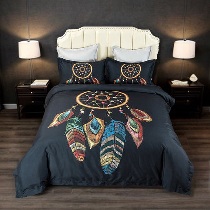 Dream Catcher Quilt Cover Set - Queen Size.