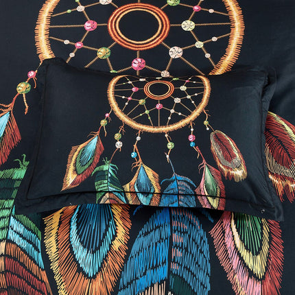 Dream Catcher Quilt Cover Set - Queen Size.