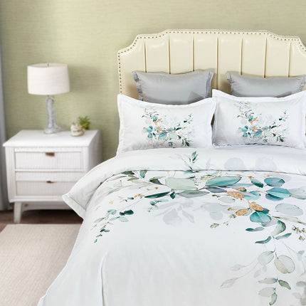 Zinya Quilt Cover Set - Queen Size.