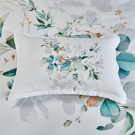 Zinya Quilt Cover Set - Queen Size.