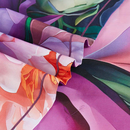 Kaie Floral Quilt Cover Set - Super King Size.