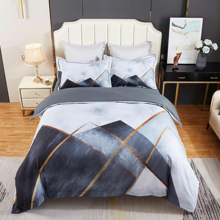 Dakuta Quilt Cover Set - Super King Size.