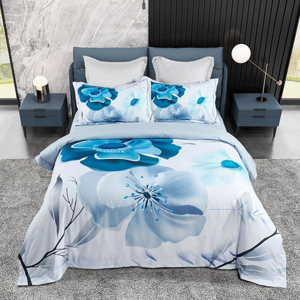 Julieta Floral Quilt Cover Set - Super King Size.