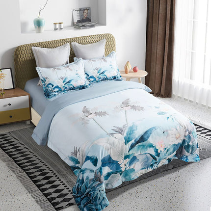 Tropical Quilt Cover Set - Super King Size.