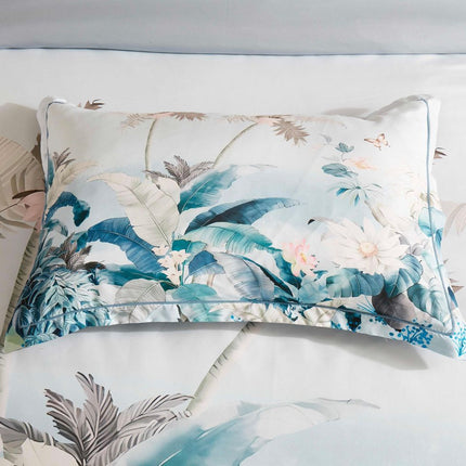 Tropical Quilt Cover Set - Super King Size.