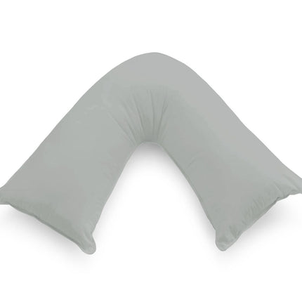 1000TC Premium Ultra Soft V SHAPE Pillowcase - Grey.