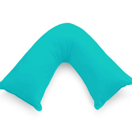 1000TC Premium Ultra Soft V SHAPE Pillowcase - Teal.