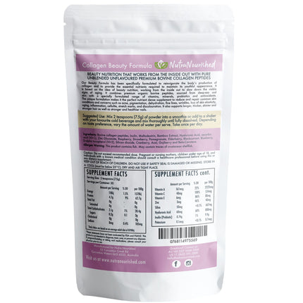 Collagen Beauty Formula Unflavoured - 225g.