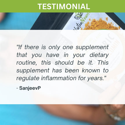 Pure Organic 95% Curcumin Powder (120g/2 months supply) - 1500mg of Turmeric Extract Buffered with Black Pepper.