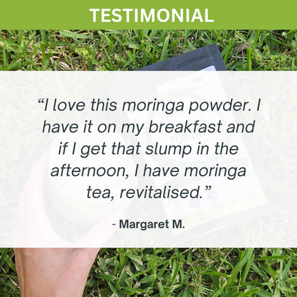 Organic Pure Moringa Leaf Powder 60g.