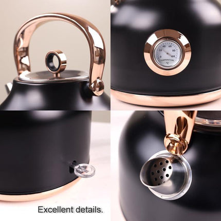 1.7L Electric Water Kettle Black.