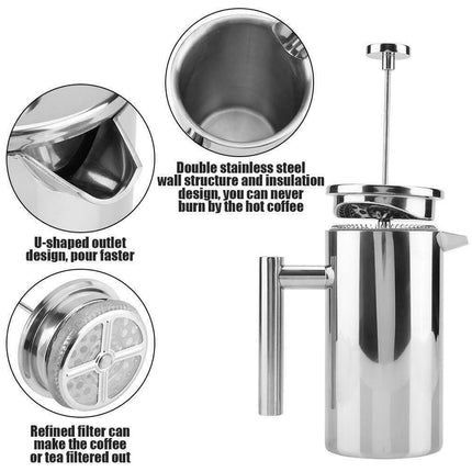French Press Coffee Maker 350ml.