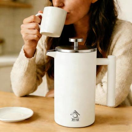 French Press Coffee Maker 350ml with Coffee Bean Can + Extra Filter Gift Set.