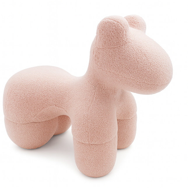 Lamb Stool Chair Pink.