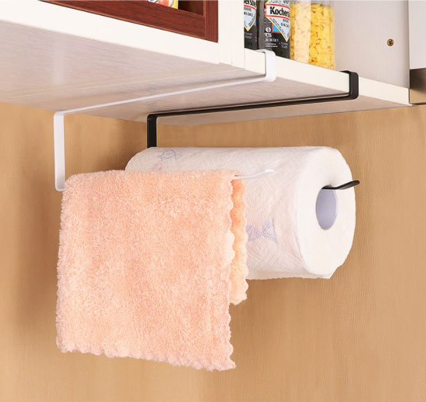 Paper Roll Holder Under Cabinet Black.