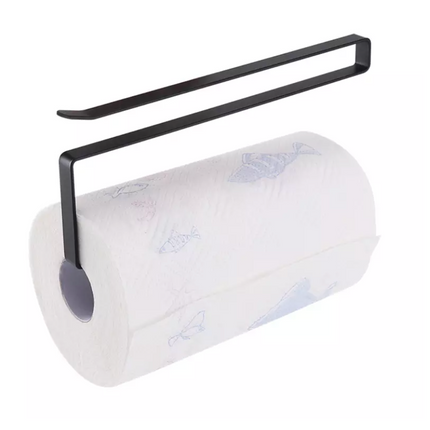 Paper Roll Holder Under Cabinet Black.