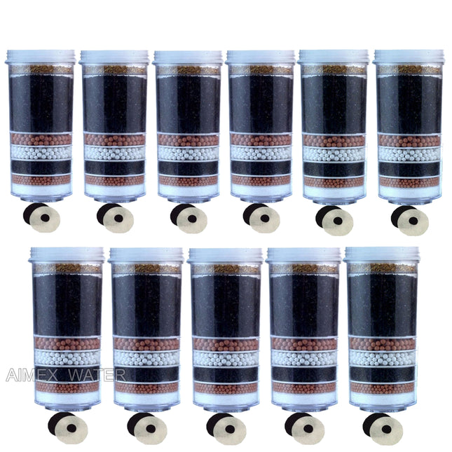 Aimex 8 Stage Water Filter Cartridges x 11.