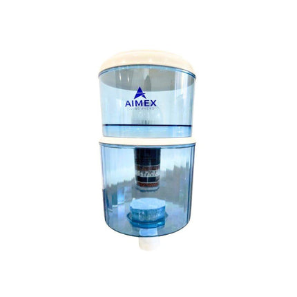 Filtered Bottle with Maifan Stone for Open-Top Water Coolers.