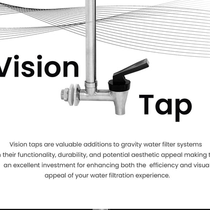 Phoenix Vision Tap- Stainless Steel - 7 inch for 6L & 8L Systems.