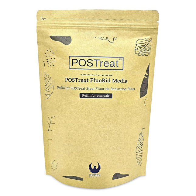 POSTreat FluoRid Media Refill -Fluoride Filter Media-Phoenix Gravity.