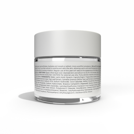 10% LACTIC ACID PEEL MASK | 50ML.