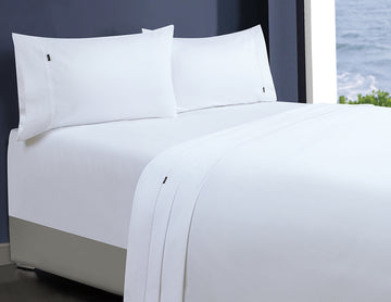 1000tc egyptian cotton 1 fitted sheet and 2 pillowcases king white.