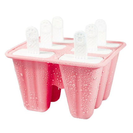 Silicone Ice Cream Mould Block Frozen Molds Icy Pole Jelly Popsicle - Green-10Grid.