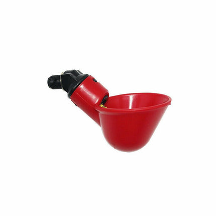 10 Pcs Automatic Poultry Waterer Cups for Chickens & Birds.