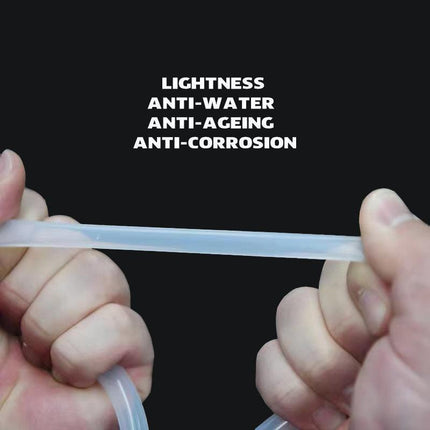 Food Grade Transparent Silicone Rubber Tube Hose Pipe Clear Beer Milk Soft 1M - 9*13mm.